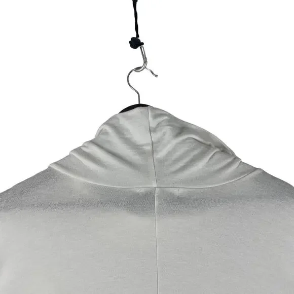 Green Envelope Women's White Cowl Neck Dolman Sleeve Large Top - Picture 7 of 8